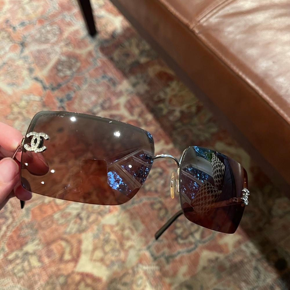 Chanel Rimless CC Sunglasses